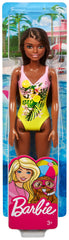 PAPUSA BARBIE CREOLA CU COSTUM DE BAIE INFLORAT