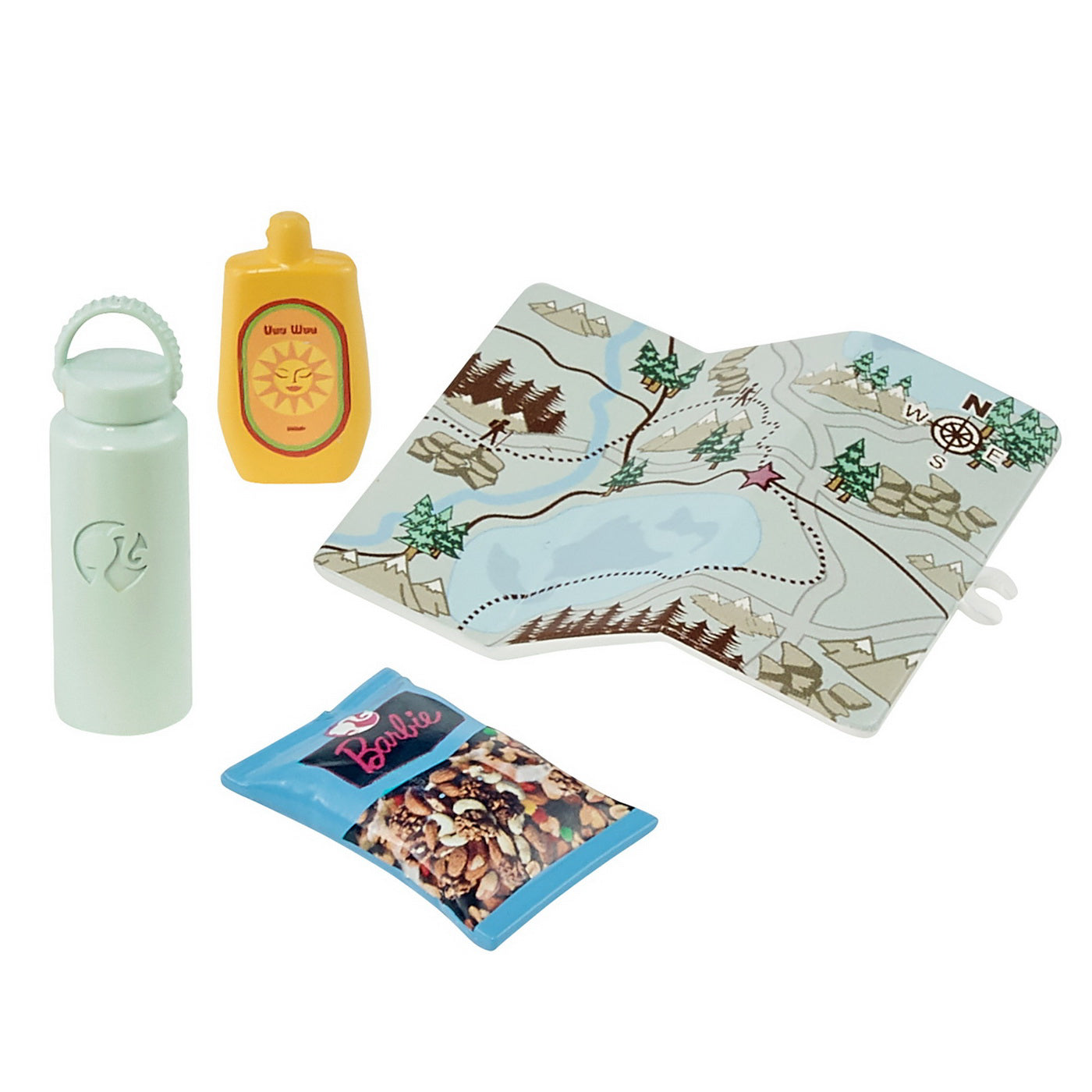 BARBIE SET DE JOACA IN DRUMETIE PAPUSA CU ACCESORII