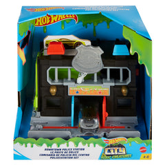 HOT WHEELS POSTUL DE POLITIE CU MASINUTA INCLUSA