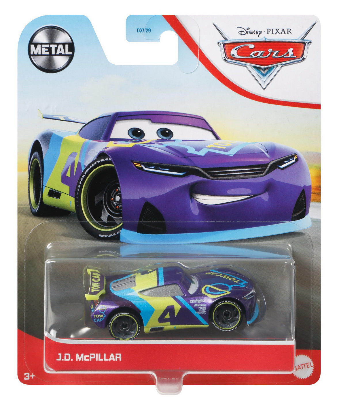 MASINUTA METALICA CARS3 PERSONAJUL JD McPILLAR