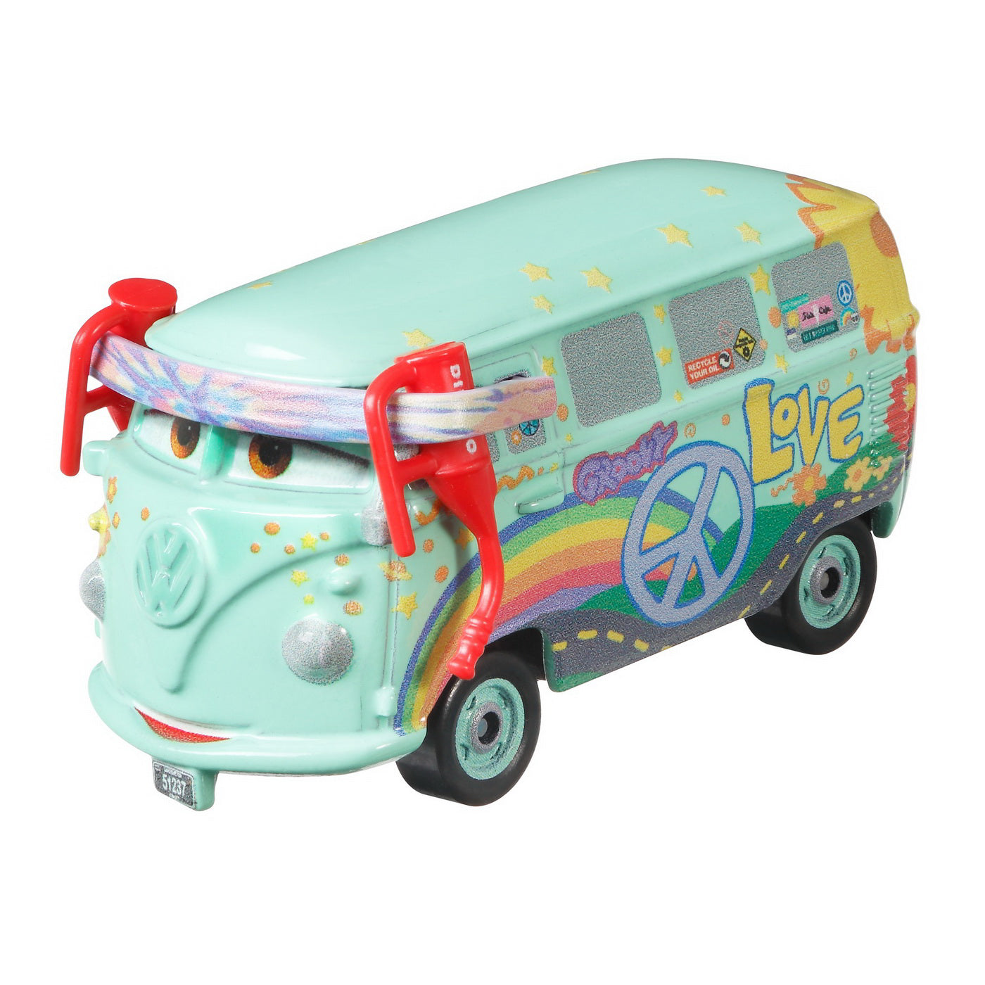 MASINUTA METALICA CARS3 PERSONAJUL PIT CREW MEMEBER FILLMORE