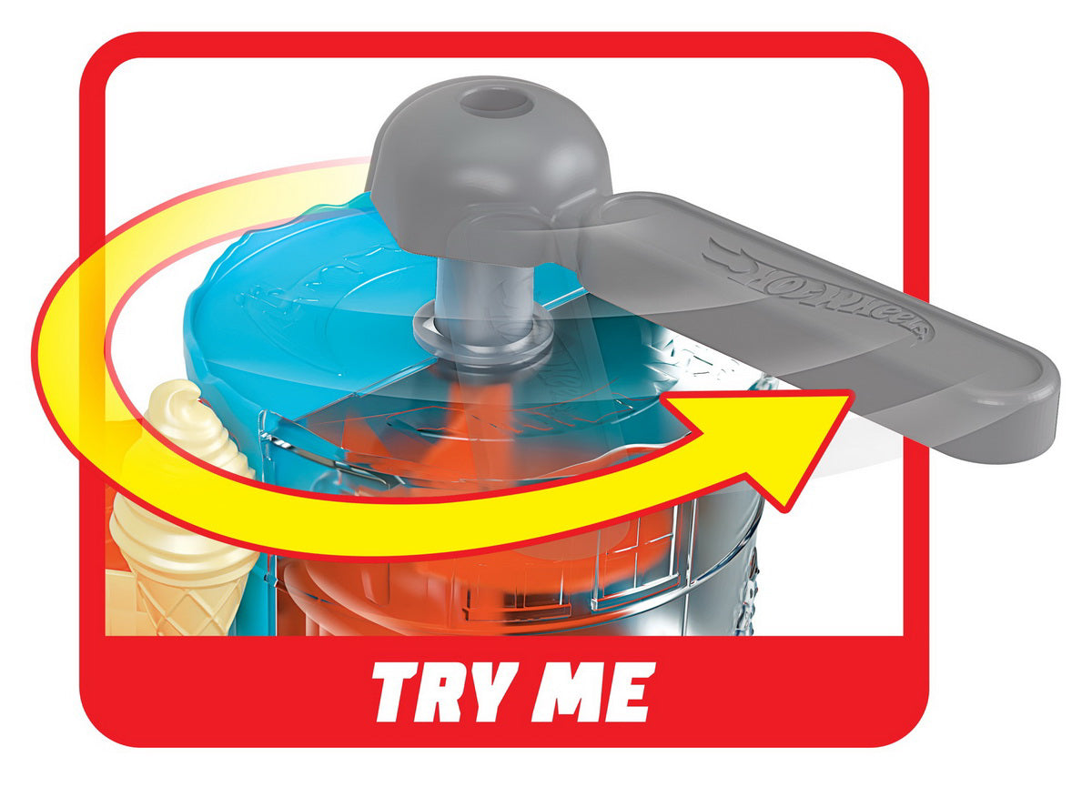 HOT WHEELS PISTA INGHETATEI CARE SE TOPESTE MASINUTA INCLUSA