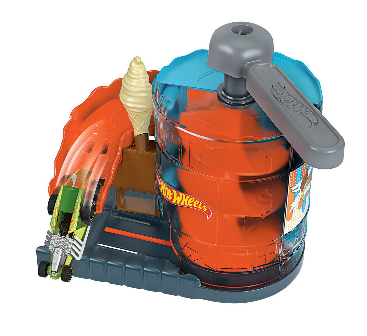 HOT WHEELS PISTA INGHETATEI CARE SE TOPESTE MASINUTA INCLUSA