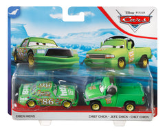 CARS3 SET 2 MASINUTE METALICE CHICK HICKS SI CHIEF CHICK