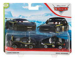 CARS3 SET 2 MASINUTE METALICE LEWIS HAMILTON SI BRUCE BOXMANN