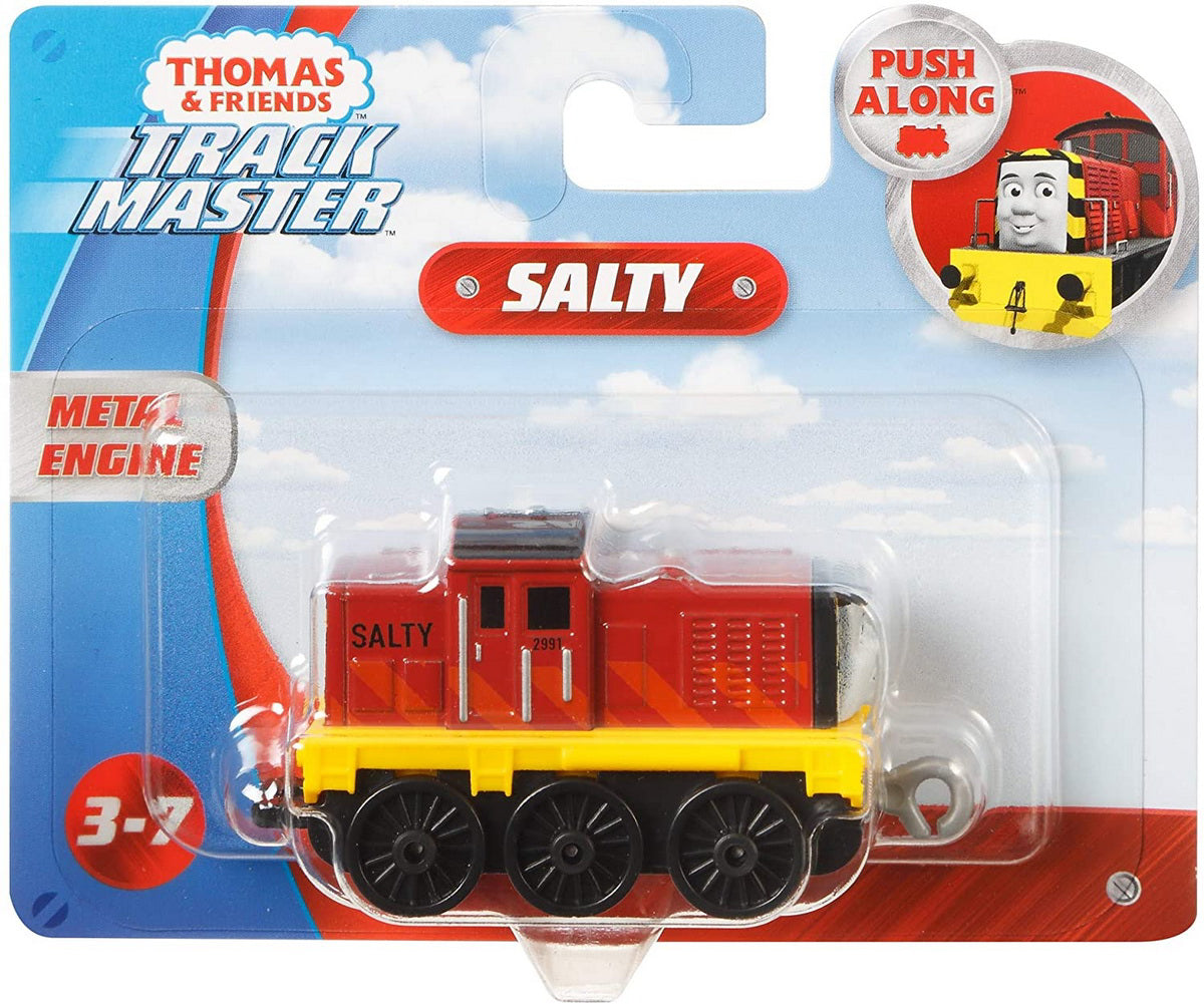 THOMAS LOCOMOTIVA CU VAGON PUSH ALONG SALTY