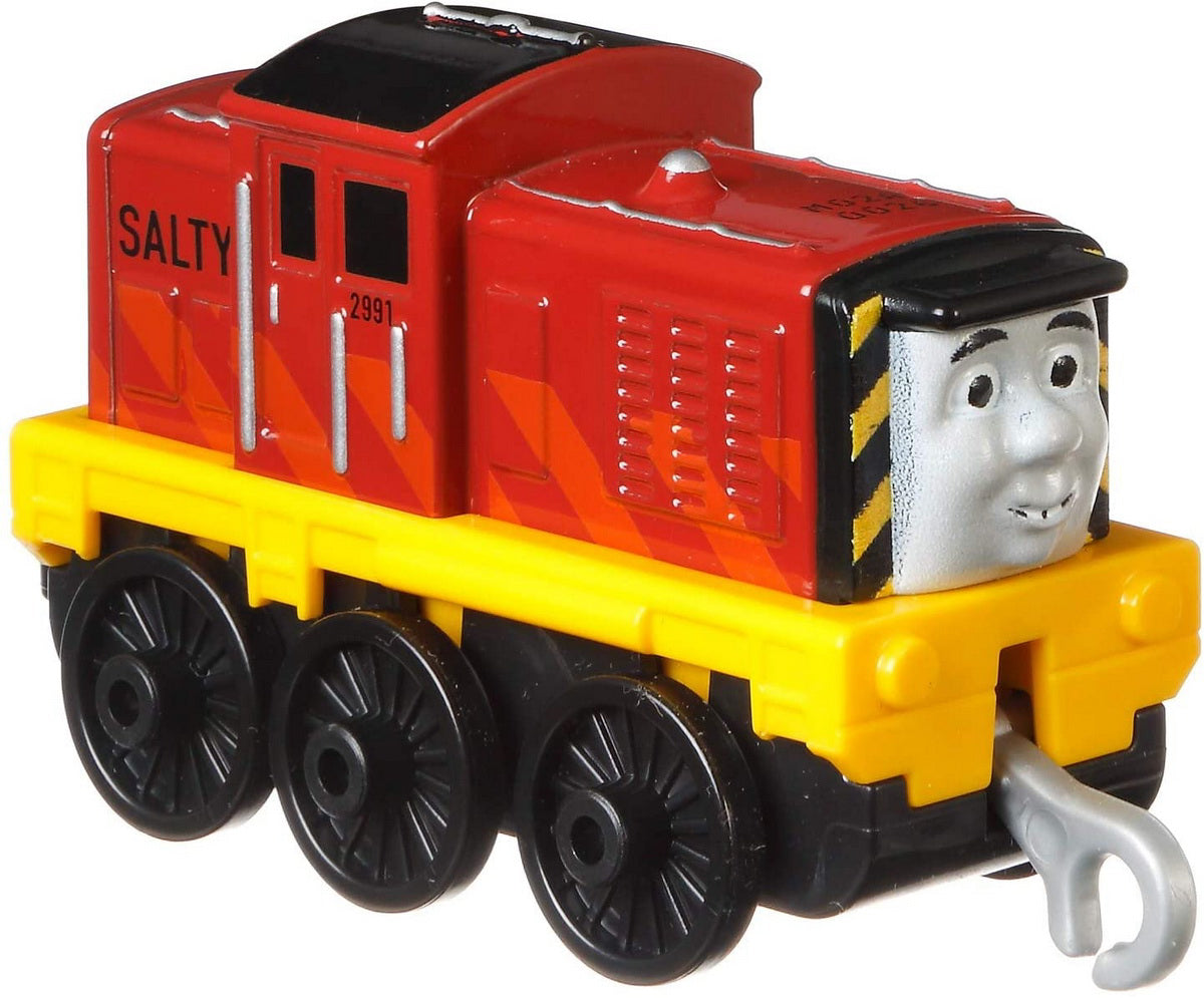 THOMAS LOCOMOTIVA CU VAGON PUSH ALONG SALTY