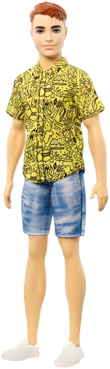 PAPUSA BAIAT FASHIONISTAS CU PANTOLONI BLUEJEANS SCURTI