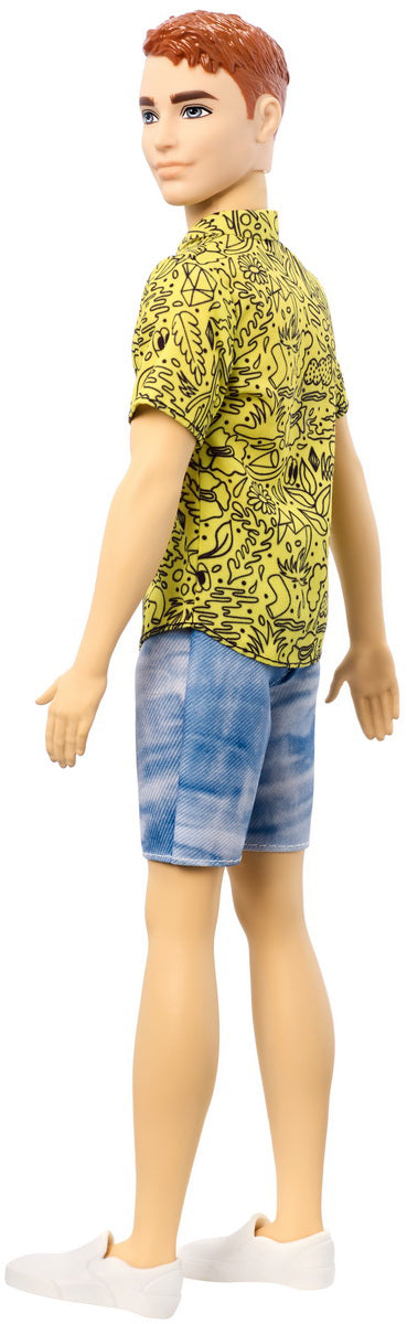 PAPUSA BAIAT FASHIONISTAS CU PANTOLONI BLUEJEANS SCURTI