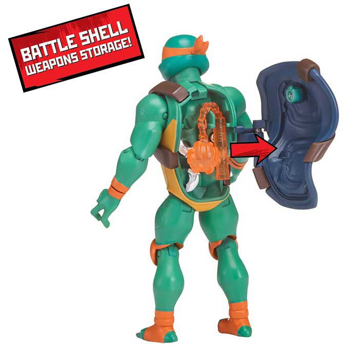 TESTOASELE NINJA FIGURINA MICHELANGELO CU ACCESORII