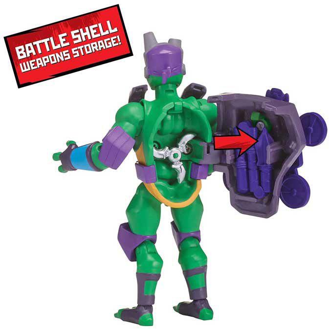 TESTOASELE NINJA FIGURINA DONATELLO CU ACCESORII