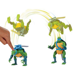 TESTOASELE NINJA FIGURINA LEONARDO SARE PESTE CAP