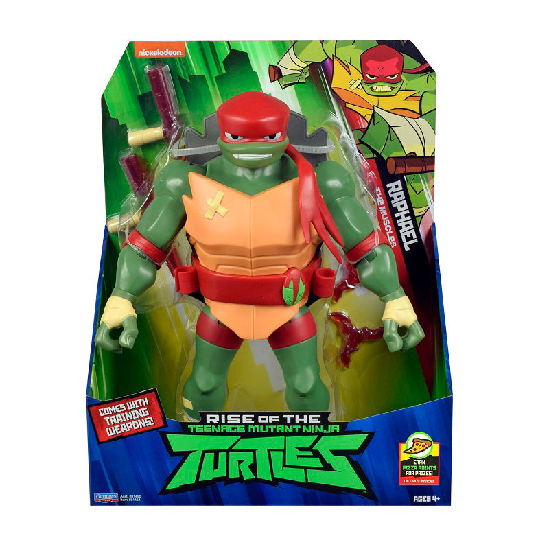 TESTOASELE NINJA FIGURINA RAPHAEL GIGANT CU ACCESORII DE LUPTA