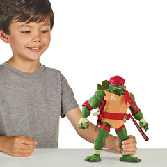 TESTOASELE NINJA FIGURINA RAPHAEL GIGANT CU ACCESORII DE LUPTA