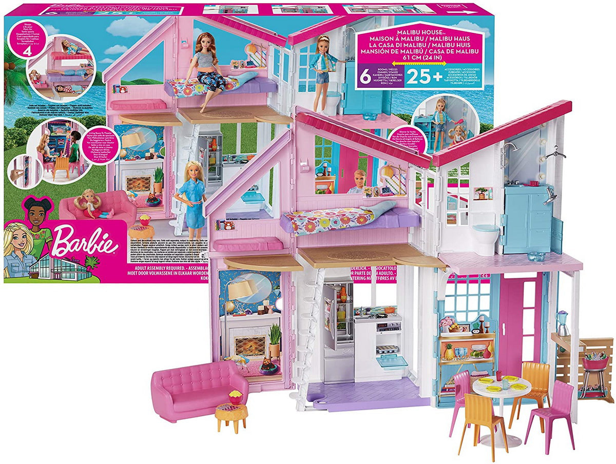 PAPUSA BARBIE CASA MALIBU