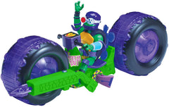 TESTOASELE NINJA VEHICUL CU FIGURINA DONATELLO