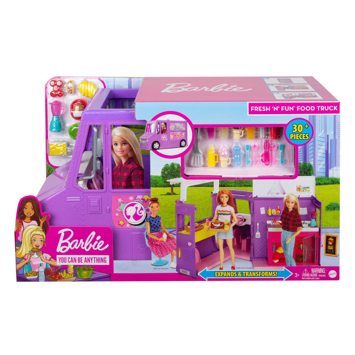 BARBIE SET CU RULOTA LA PICNIC