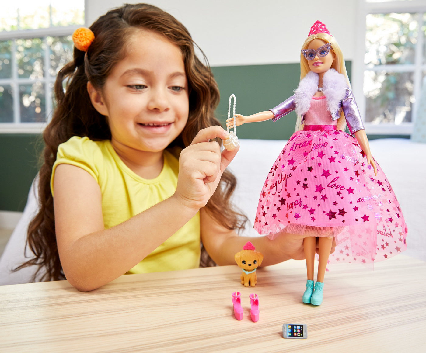 PAPUSA BARBIE PRINTESA CU ACCESORII
