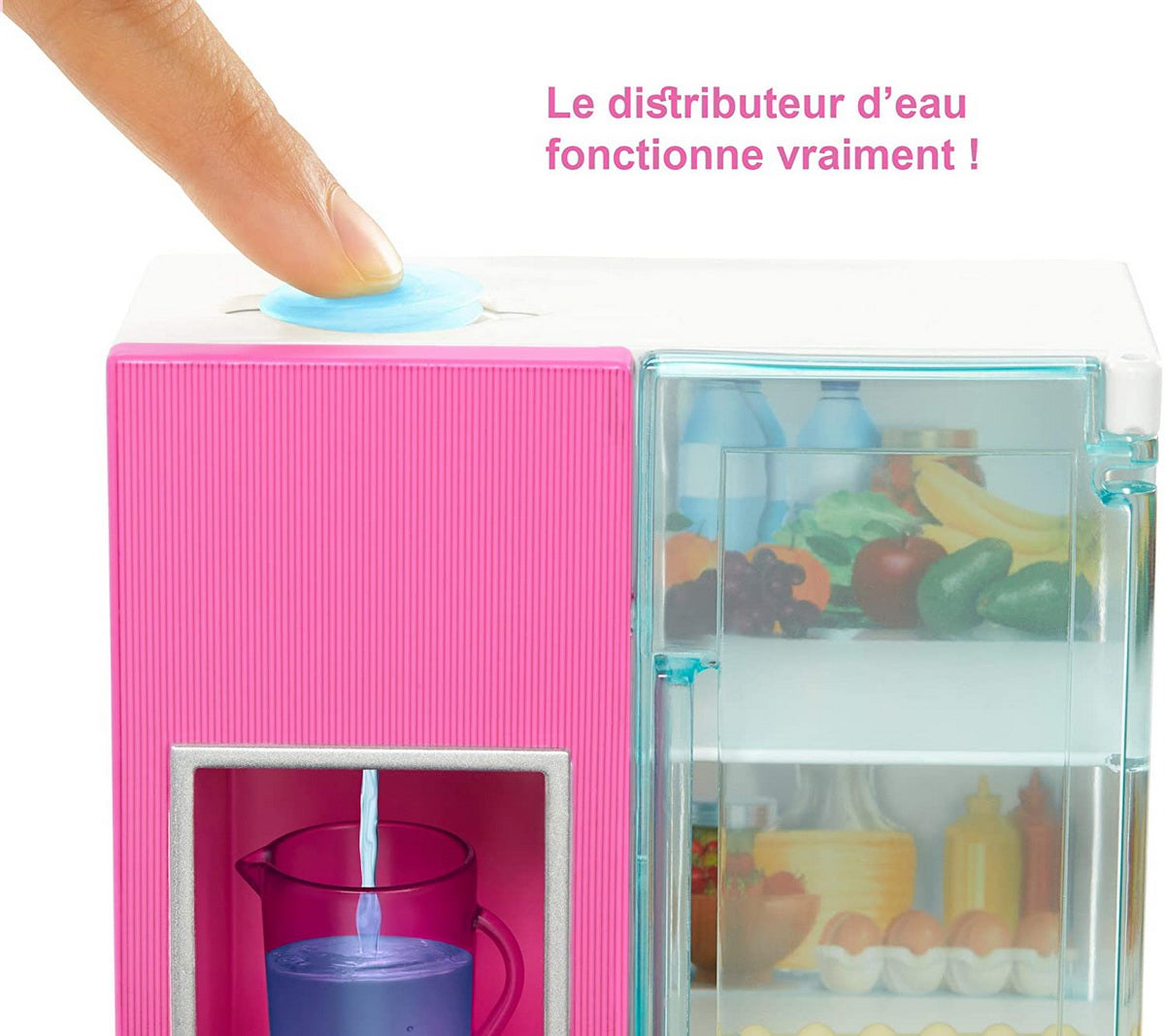BARBIE SET MOBILIER BUCATARIE CU PAPUSA BLONDA