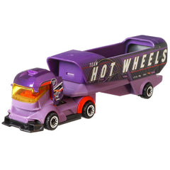 SET CAMION SI MASINA SPORT HOT WHEELS BIG RIG HEAT