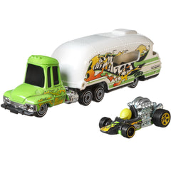 SET CAMION SI MASINA SPORT HOT WHEELS TOONED UP