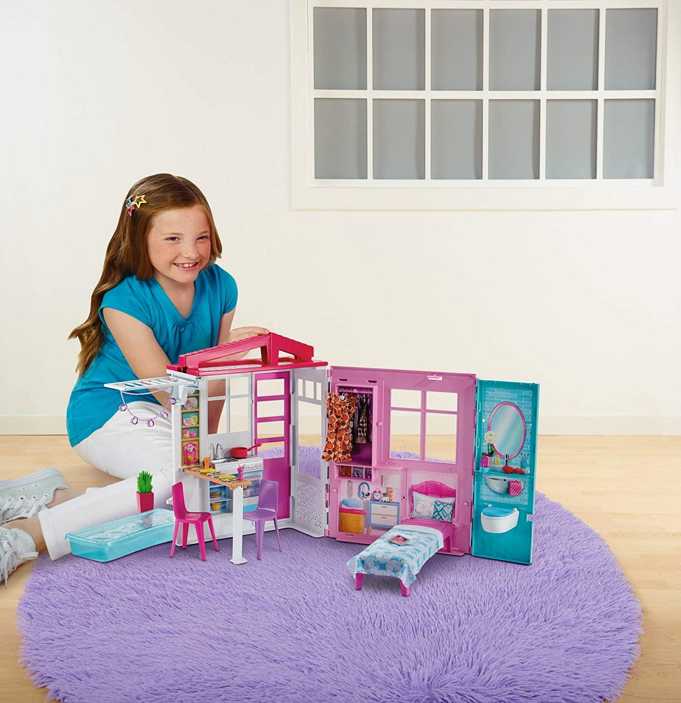 BARBIE CASUTA PENTRU PAPUSI