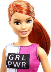 BARBIE SET DE JOACA CU ACCESORII WELLNESS LA SALA DE SPORT