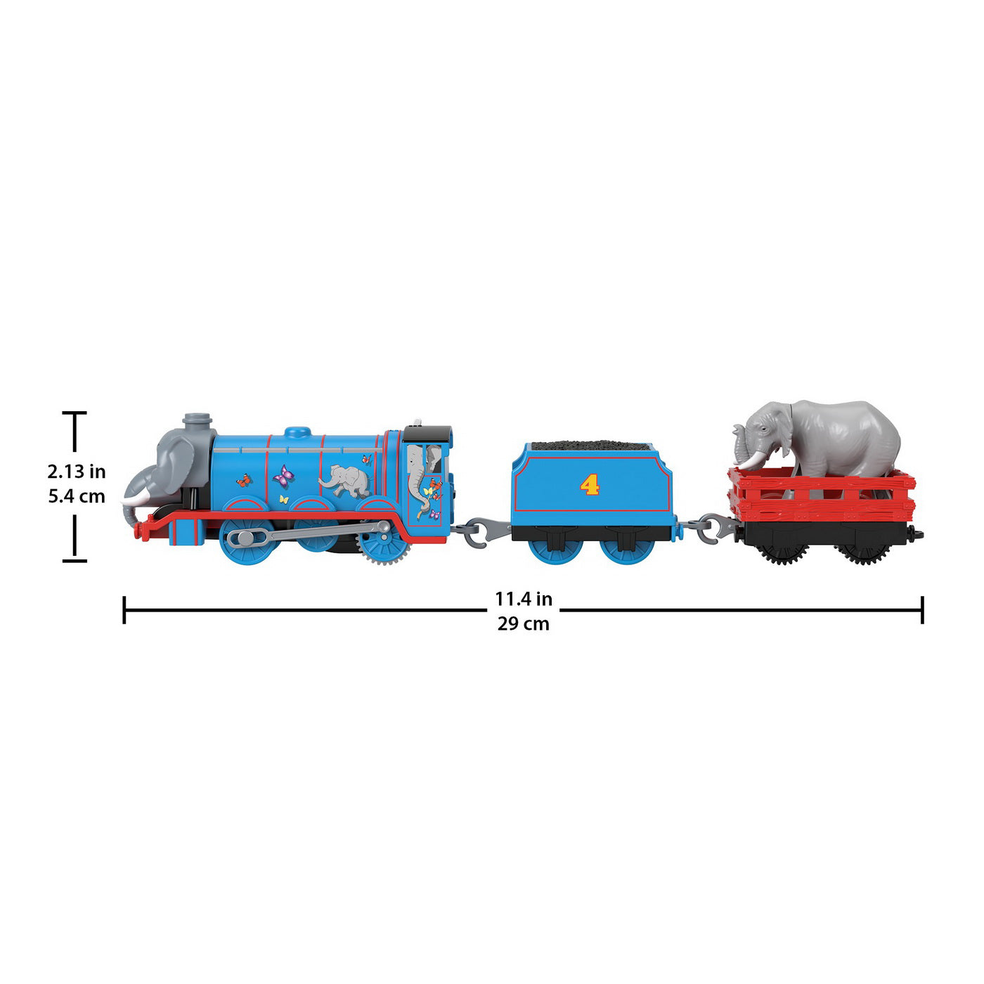 THOMAS LOCOMOTIVA MOTORIZATA SAFARI ELEPHANT GORGON