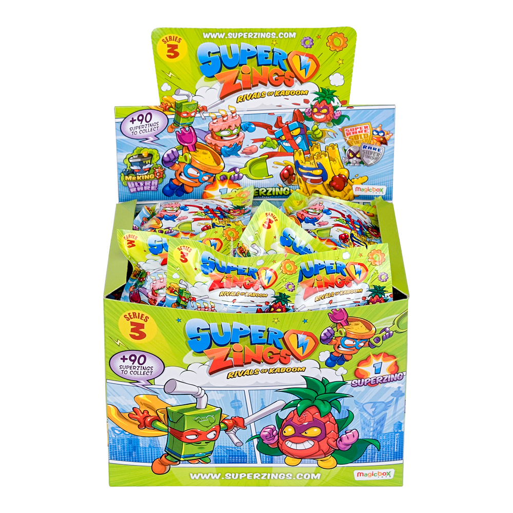 SUPERZINGS 3 PACHET 1 FIGURINA