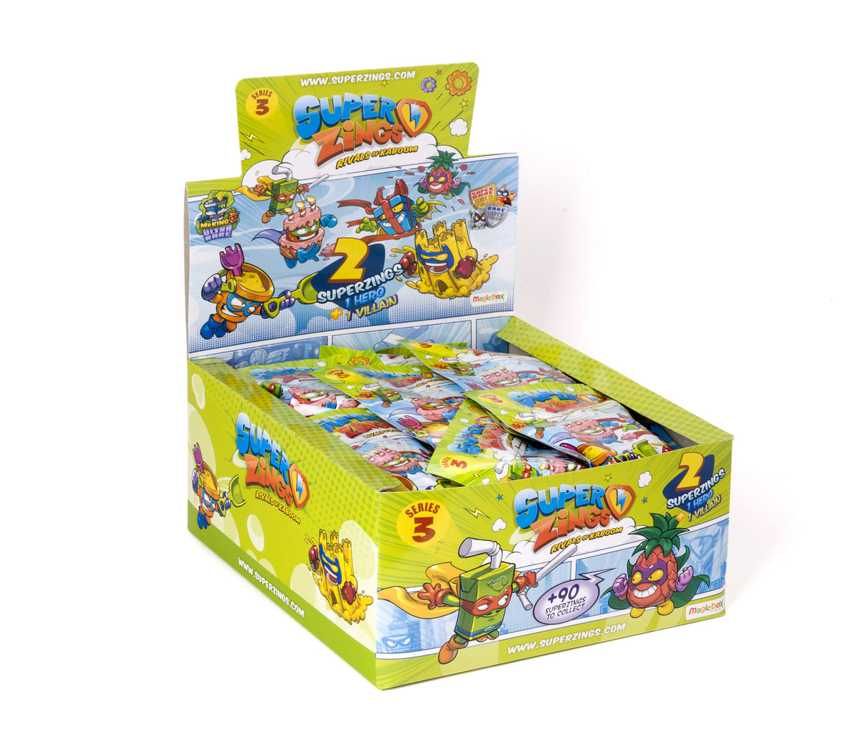 SUPERZINGS 3 PACHET 2 FIGURINE
