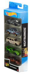 SET 5 MASINI HOT WHEELS NIGHT BURNERZ