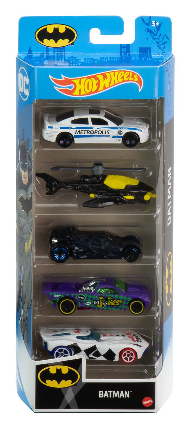 SET 5 MASINI HOT WHEELS BATMAN