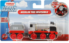 THOMAS LOCOMOTIVA CU VAGON PUSH ALONG MERLIN