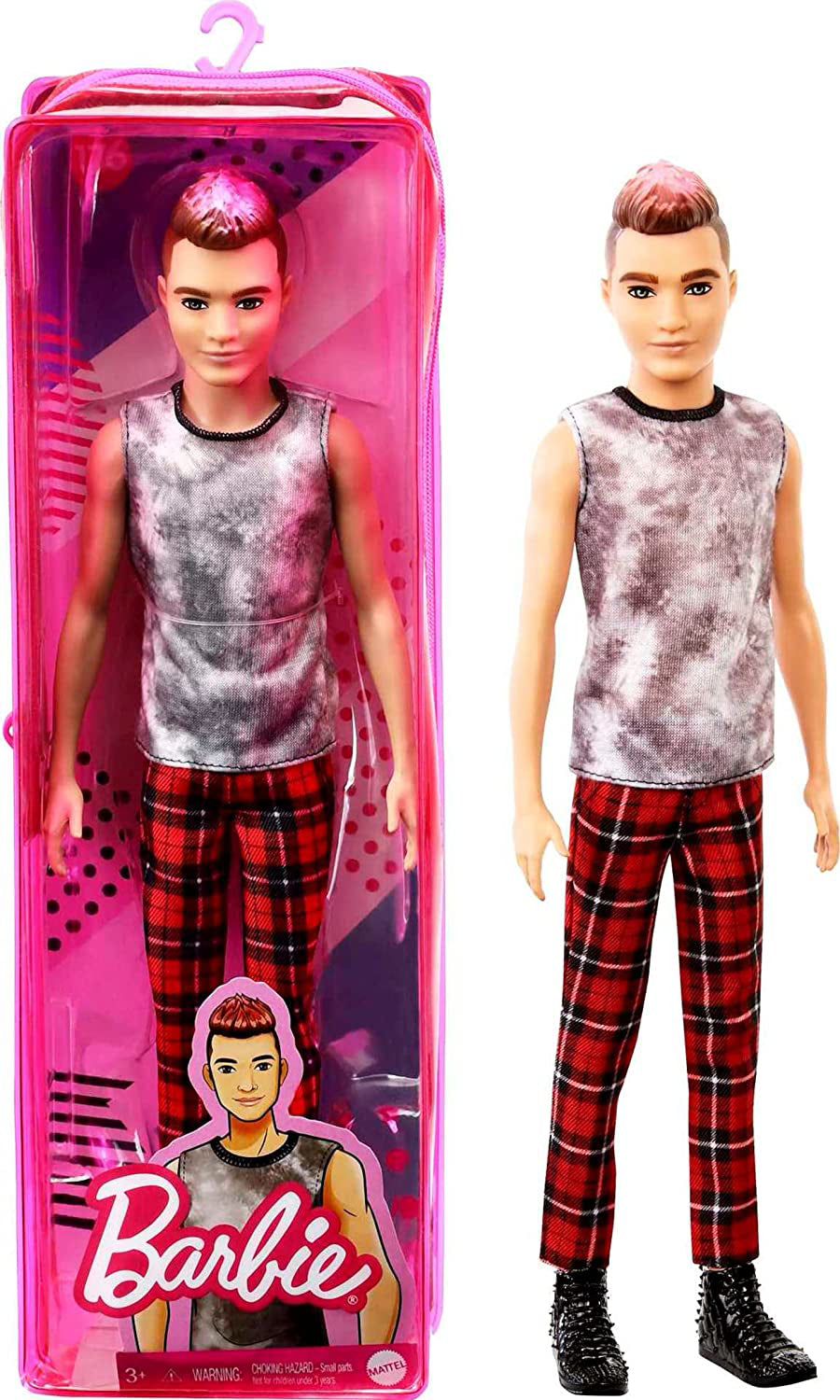 PAPUSA BAIAT FASHIONISTAS CU TINUTA PUNK