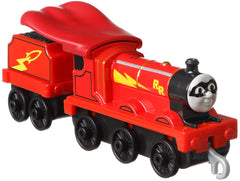 THOMAS LOCOMOTIVA CU VAGON PUSH ALONG  JAMES