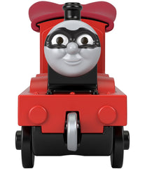 THOMAS LOCOMOTIVA CU VAGON PUSH ALONG  JAMES