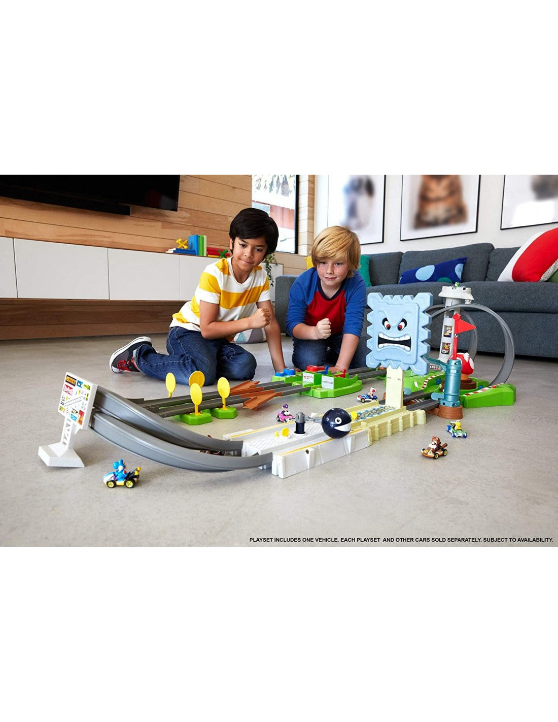 HOT WHEELS PISTA MARIO KART BILA DISTRUGATOARE
