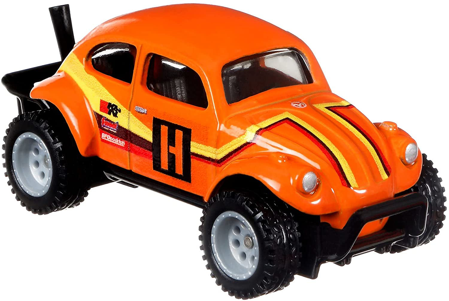 HOT WHEELS TRANSPORTATOR HORIZONT HAULER CU MASINUTA VOLKSWAGEN BAJA BUG SCARA 1:64