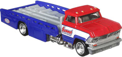 HOT WHEELS TRANSPORTATOR HORIZON HAULER CU MASINUTA CHEVROLET VEGAS STOCK '74 SCARA 1:64