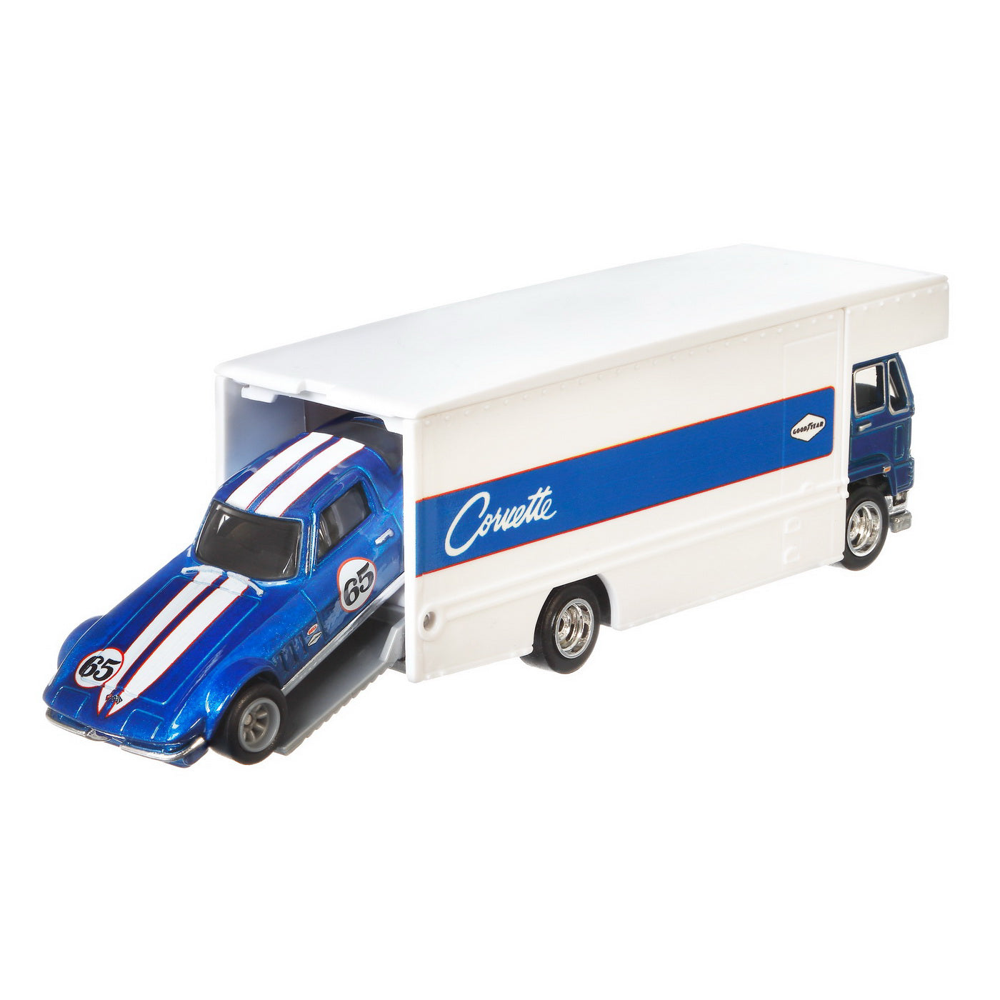 HOT WHEELS TRANSPORTATOR FLEET FLYER CU MASINUTA CUSTOM CORVETTE STINGRAY COUPE SCARA 1:64