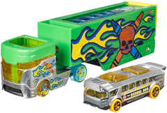 SET CAMION SI MASINA SPORT HOT WHEELS PENCIL PUSHER