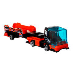 SET CAMION SI MASINA SPORT HOT WHEELS DISTRICT TRANSPORT