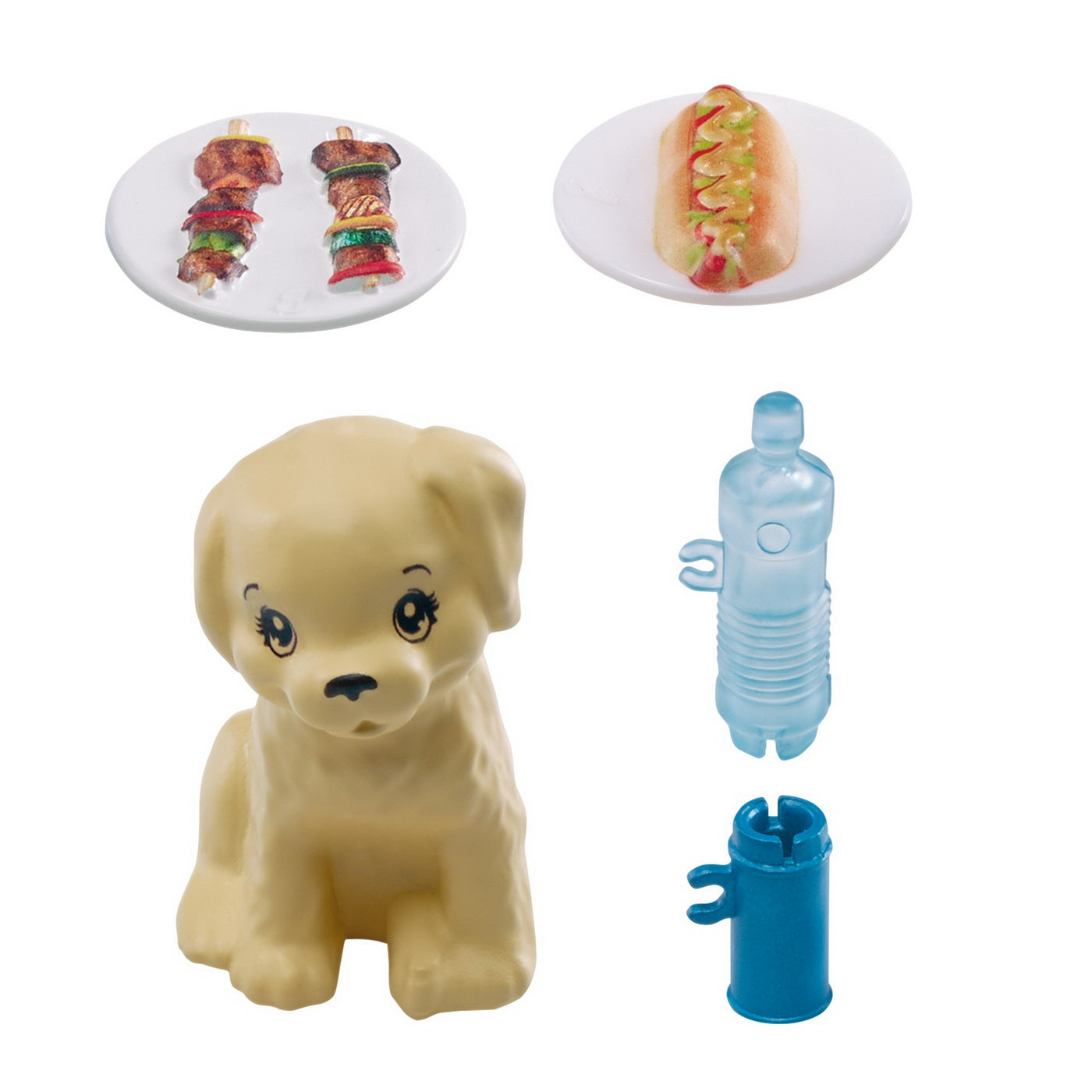 BARBIE SET MOBILIER EXTERIOR CASA BARBIE GRATAR CU ACCESORII