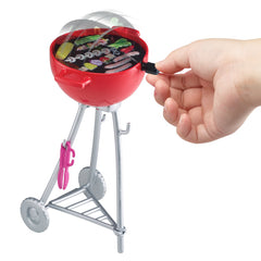 BARBIE SET MOBILIER EXTERIOR CASA BARBIE GRATAR CU ACCESORII
