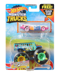 HOT WHEELS MONSTER TRUCK SI MASINUTA METALICA TOO S'COOL