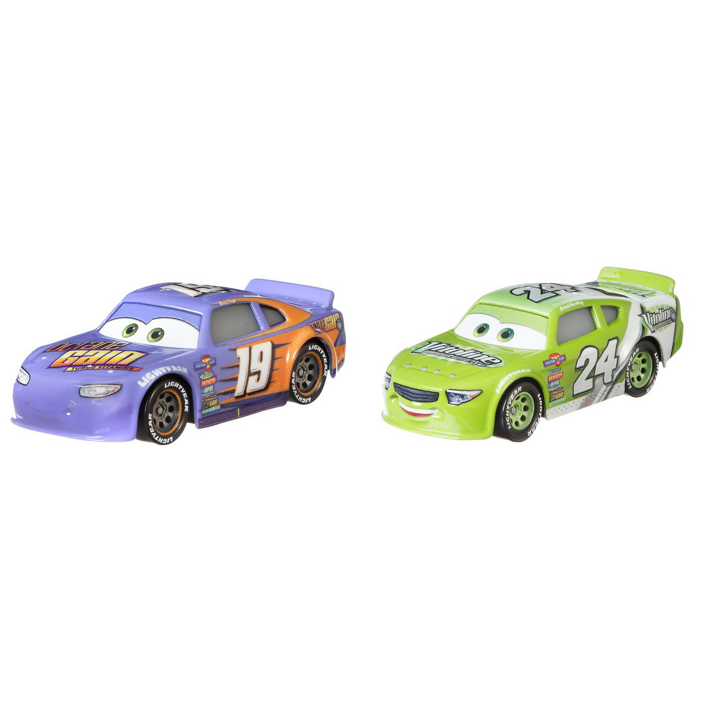 CARS3 SET 2 MASINUTE METALICE BOBBY SWIFT SI BRICK YARDLEY
