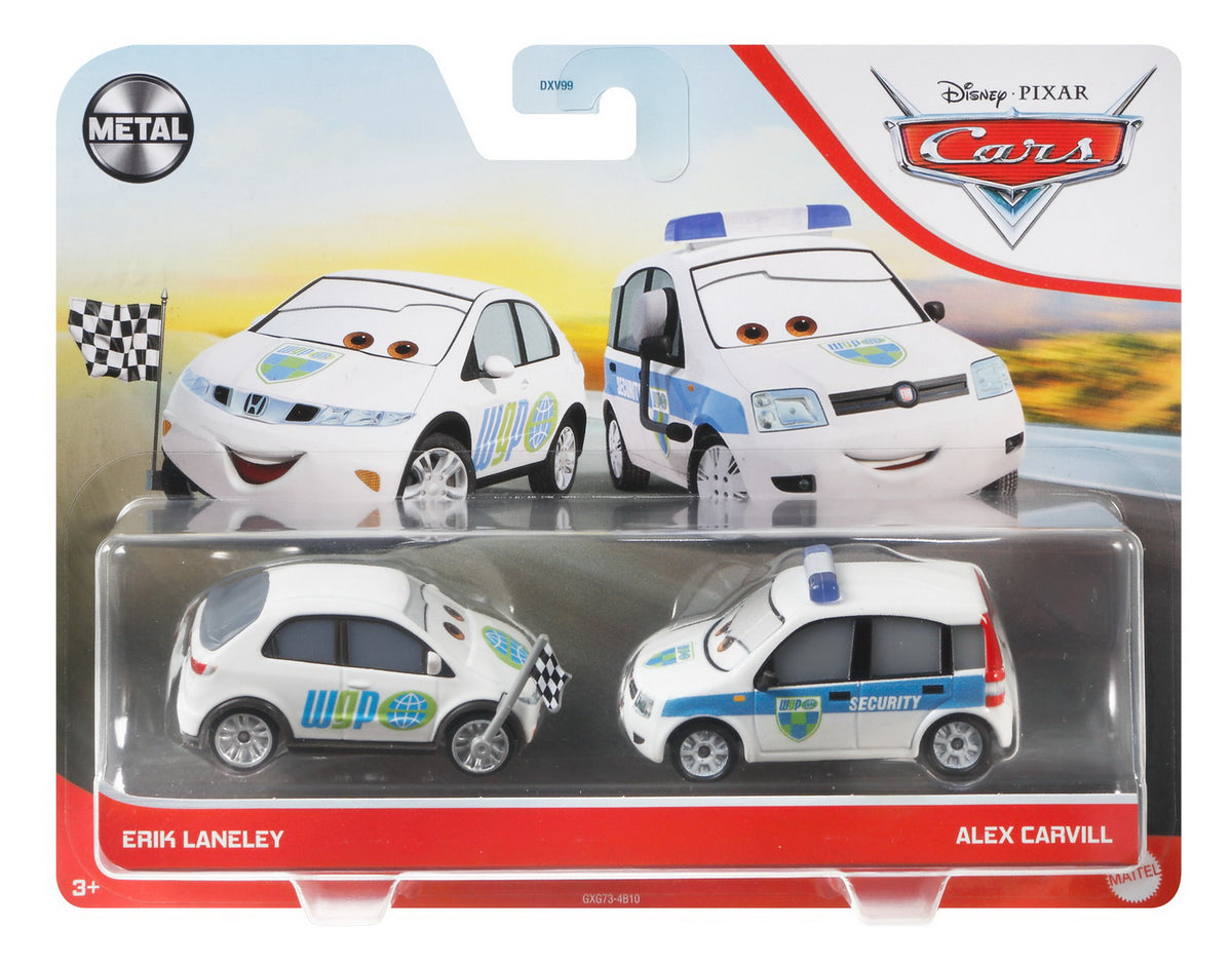 CARS3 SET 2 MASINUTE METALICE ERIK LANELEY SI ALEX CARVILL