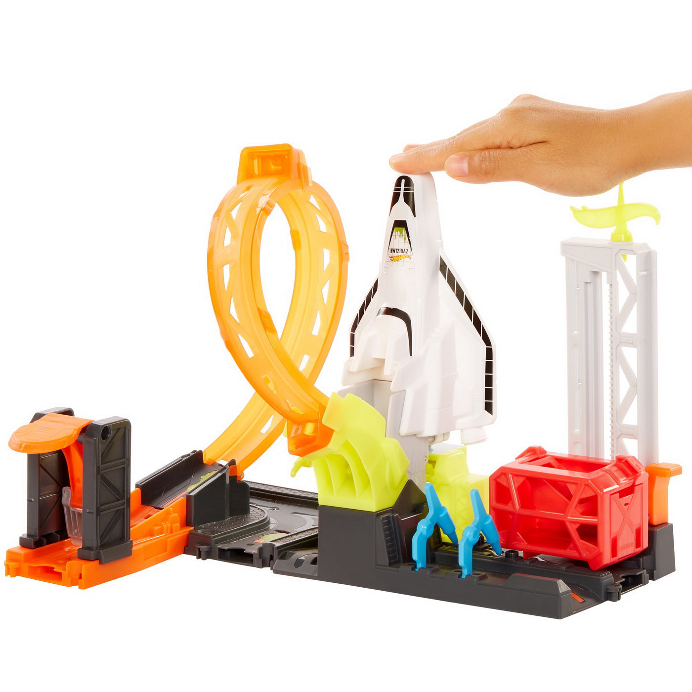 HOT WHEELS TOXIC CITY DELUX SUPER ROCKET LANSAREA