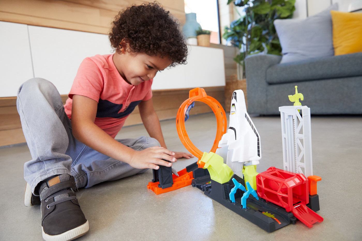 HOT WHEELS TOXIC CITY DELUX SUPER ROCKET LANSAREA