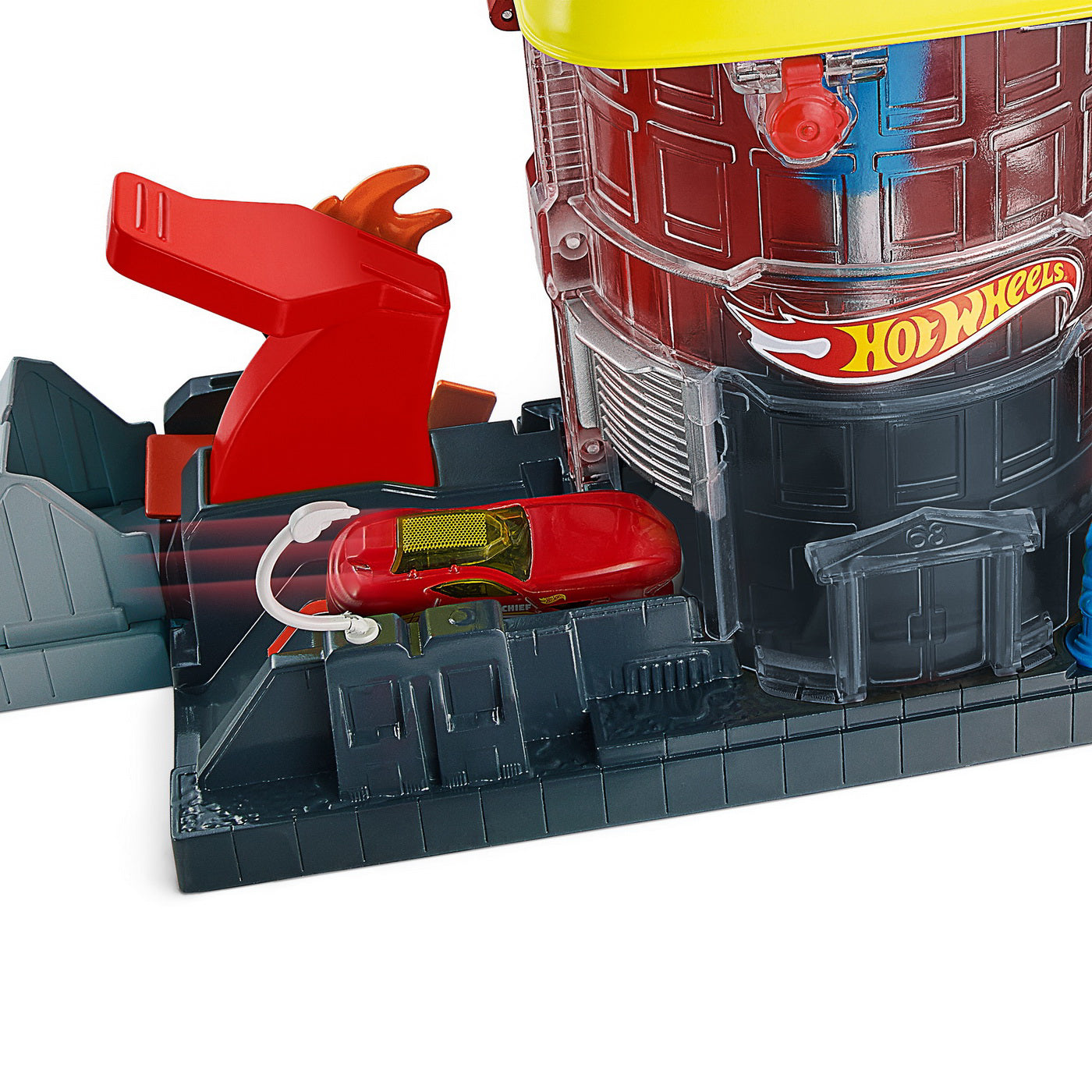 HOT WHEELS CITY DELUX STATIA DE POMPIERI SUPER FIRE HOUSE
